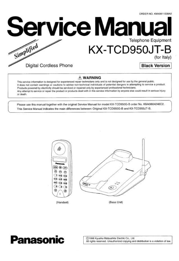KX-TCD950JT-B Sch